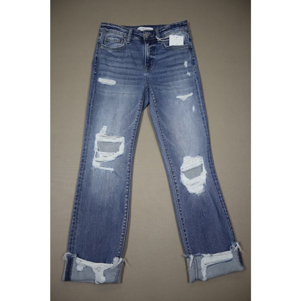Flying Monkey Light Denim‎ Ripped Jeans Size 26 - Picture 5 of 10